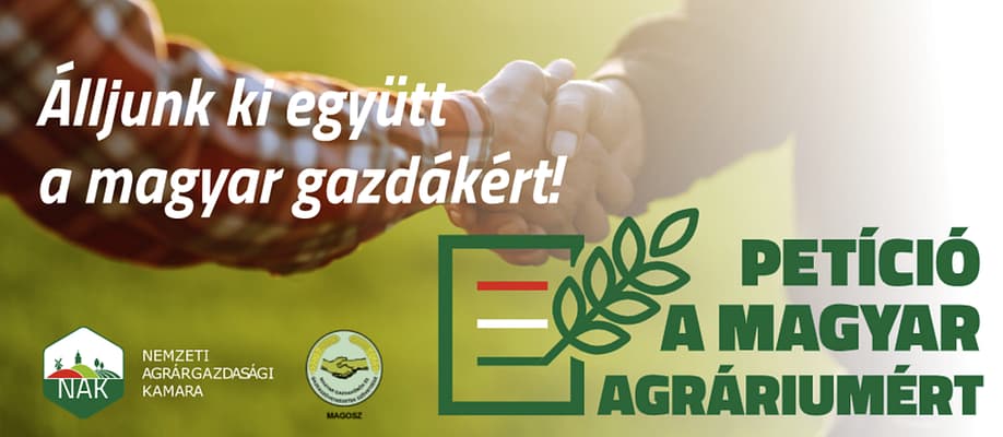 Petíció a magyar agráriumért